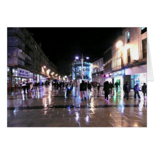 Cartão Comprando na Chuva