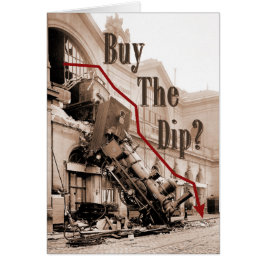 Cartão Comprar O Humor Do Mercado De Ações Dip