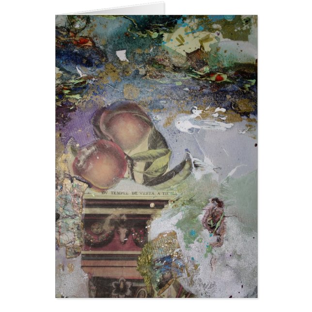 Cartão compreensivo do amor da paz (Frente)