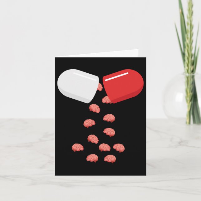 Cartão Comprimido Cerebral - Adesivo Placebo (Frente)