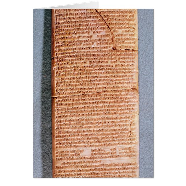 Cartão Comprimido relacionado aos sacrifícios rituais (Frente)