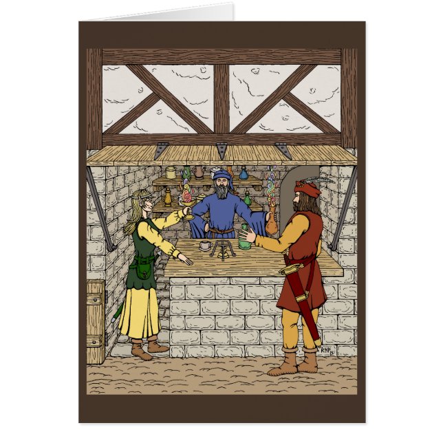 Cartão Compro Apothecary Fantasy (Frente)