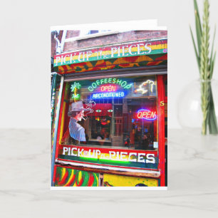 Cartão Compro Café Amsterdã