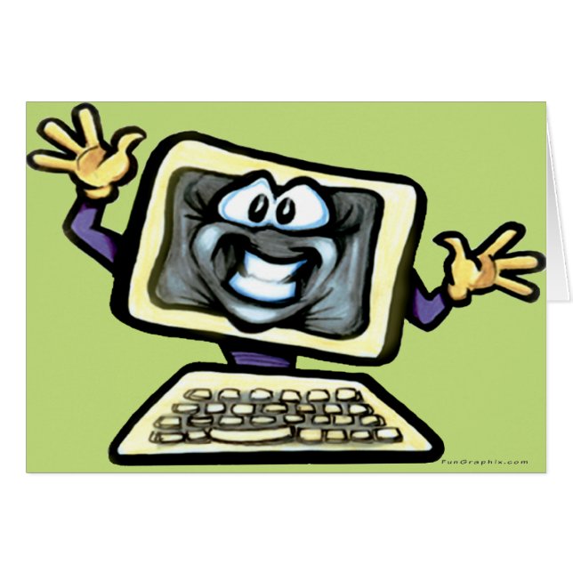 Cartão Computador (Frente Horizontal)