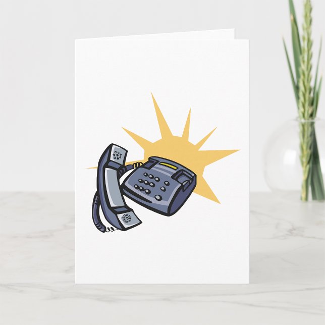 Cartão Comunicações de telefone (Criador carregado)