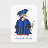 Con "formando" ulações! Graduação de Diploma Azul