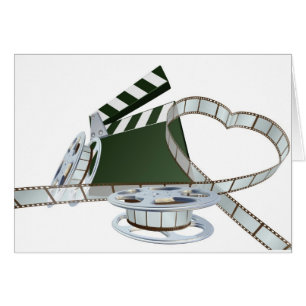 Cartão Conceito do amante do filme