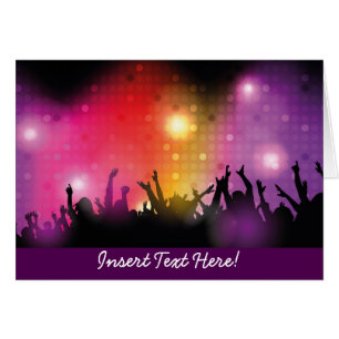 Cartão Concerto futuro de Rockstar