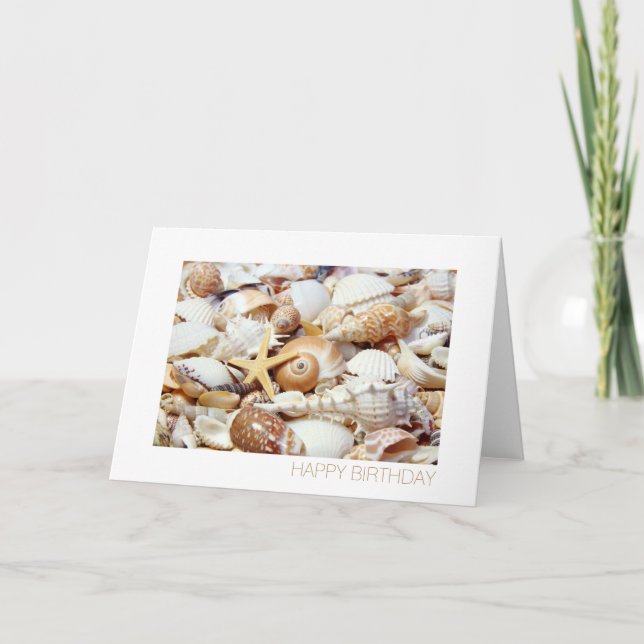 Cartão Conchas (Frente)