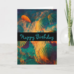 Cartão Conchas e Areia