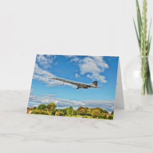 Cartão Concorde on Finals