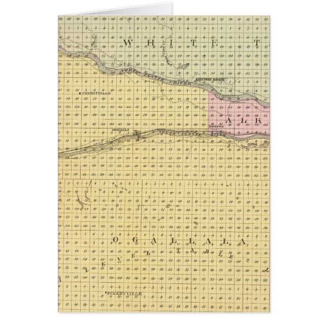 Cartão Condado de Keith (Frente)