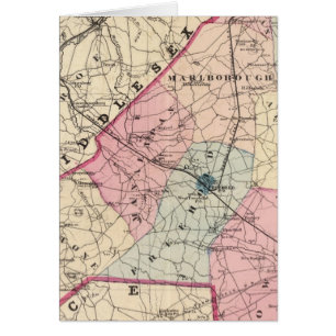 Cartão Condado de Monmouth, NJ