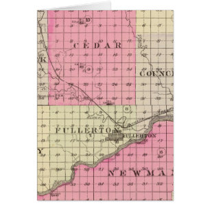 Cartão Condado de Nance