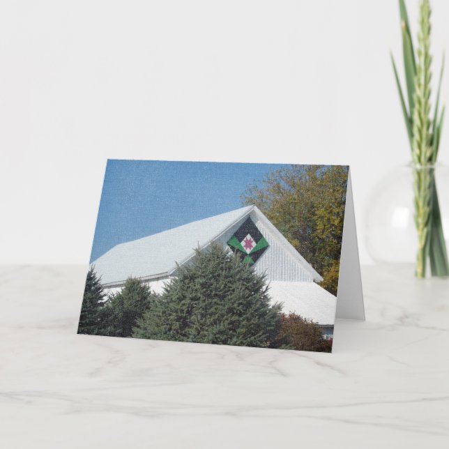 Cartão Condado de Washington, Barn Quilt (Frente)