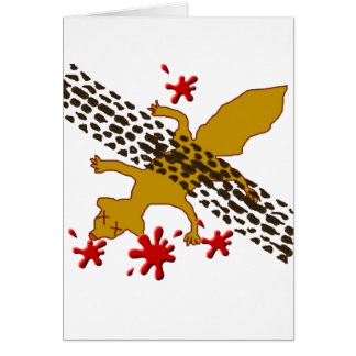 Cartão Conde o esquilo inoperante