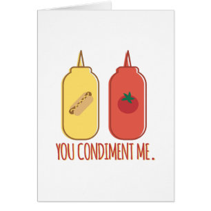 Cartão Condimento mim