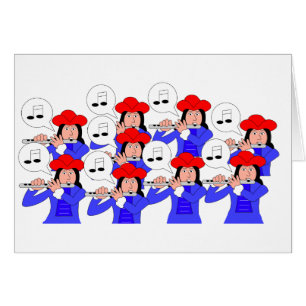 Cartão Condução por meio de canos de 9 gaiteiros