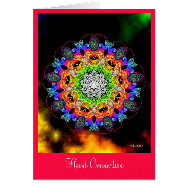 Cartão Conexão do Coração (Frente)