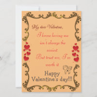 Cartão confie em mim