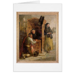 Cartão Confissão, 1862 (óleo em canvas)
