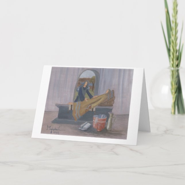 Cartão Confortando o doente (Frente)