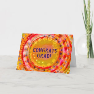 Cartão Congrats Grad