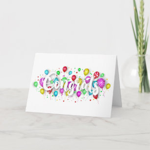 Cartão Congrats Greeting Card (Optional Photo)
