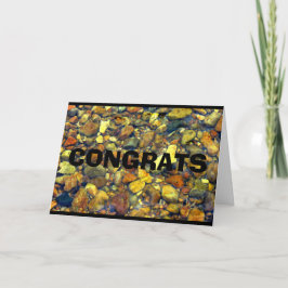Cartão Congrats - você rocha!