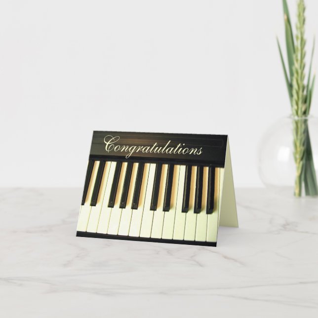 Cartão Congratulations_ (Frente)