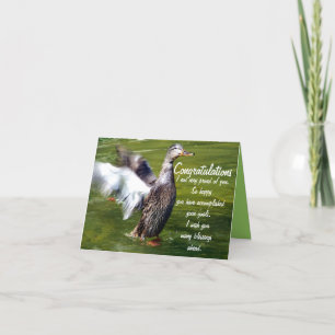 Cartão Congratulations_