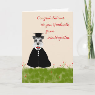 Cartão Congratulations Card Graduation from Kindergarten