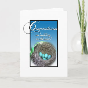 Cartão Congratulations Card - (pregnancy or adoption)
