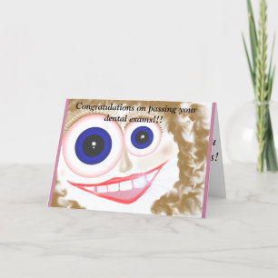 Cartão Congratulations for dental exams