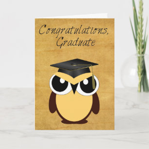 Cartão Congratulations On Graduation Greeting Card
