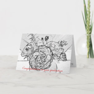 Cartão Congratulations on your graduation