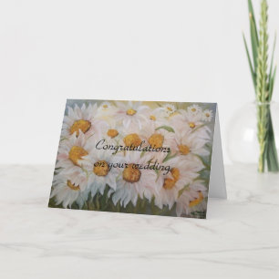 Cartão congratulations on your wedding