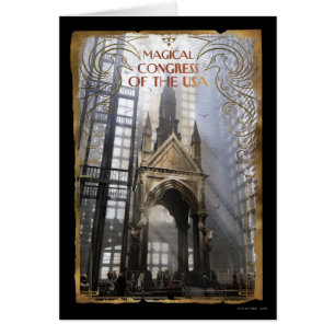 Cartão Congresso Mágico dos EUA