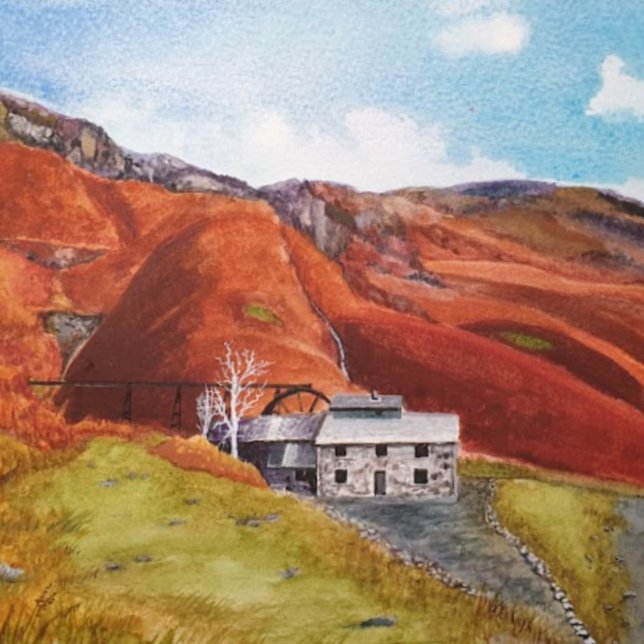 Cartão Coniston Lake District (Criador carregado)