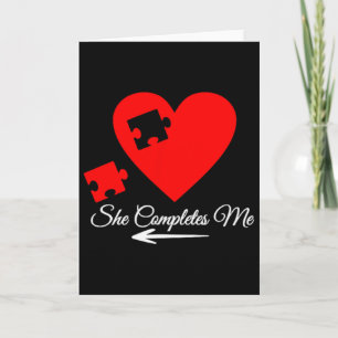 Cartão Conjunto Combinado Marido Esposa Namorado Namorada