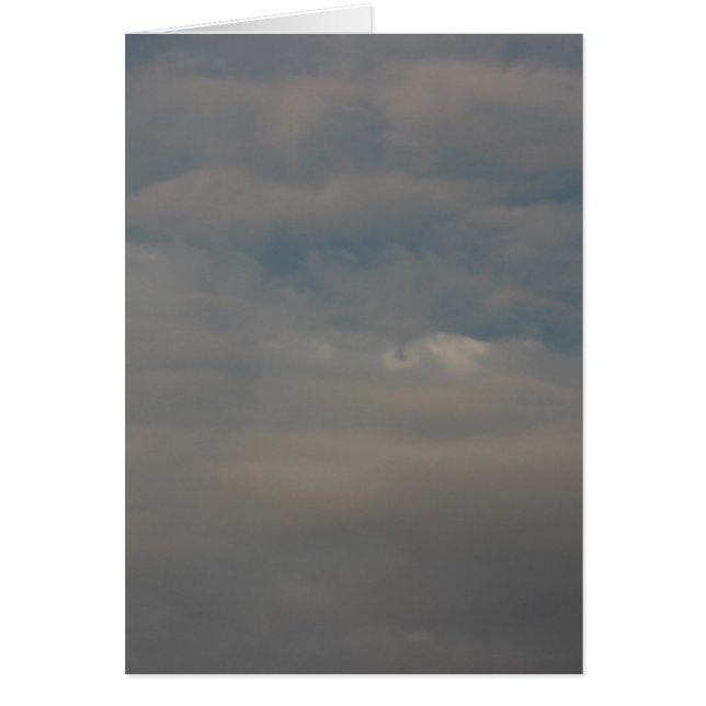 Cartão Conjunto de Sol Nublado (Frente)