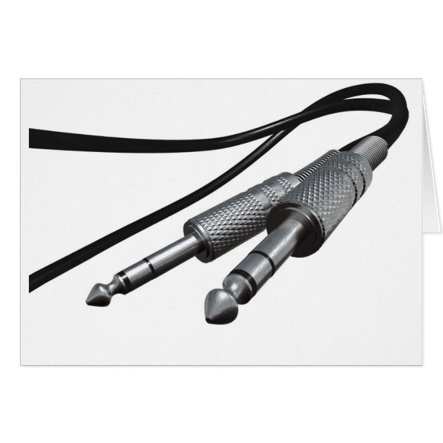 Cartão Conjuntos de Amp de Violão (Frente Horizontal)