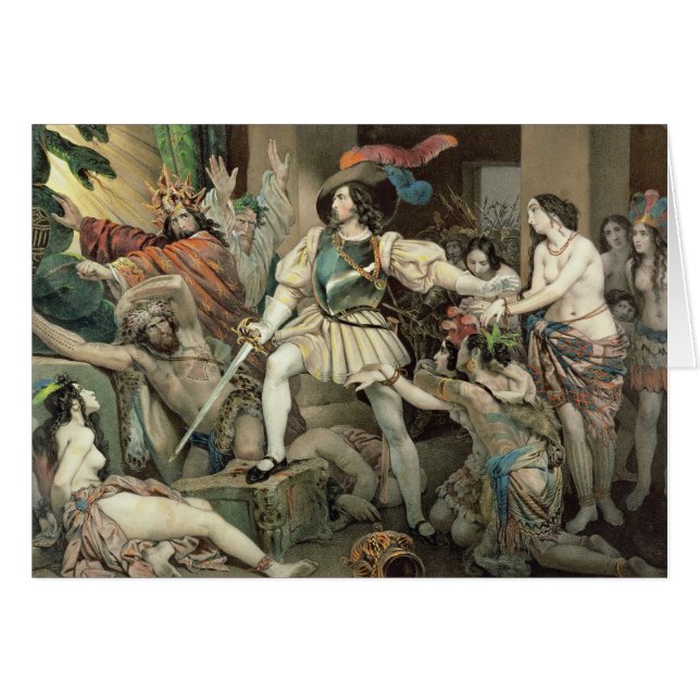 Cartão Conquista de México (Frente Horizontal)