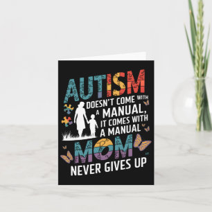 Cartão Consciência do Autismo 2025 não vem com um manual