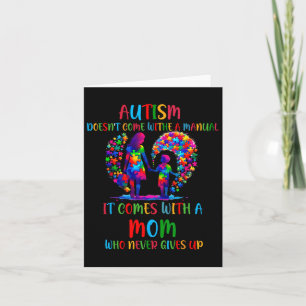 Cartão Consciência do Autismo 2025 não vem com um manual 