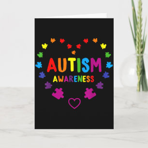 Cartão Consciência do autismo mundial 2 abril autismo fof