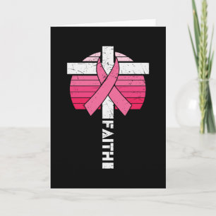 Cartão Consciência do Cancer da Mama Esperança Fortalecim