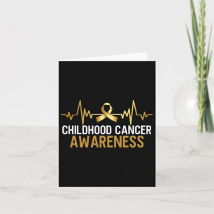Cartão Consciência do Cancer na infância Cancer 2 de sete