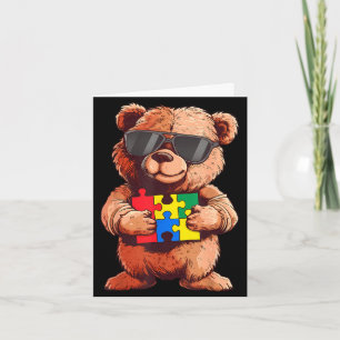 Cartão Conscientização do autismo