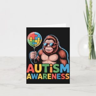 Cartão Conscientização do autismo
